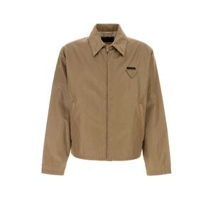 Prada Men Cappuccino Re-Nylon Jacket
